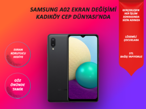 A02 ekran değişimi