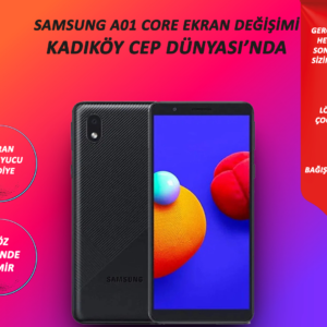 Samsung A01 Core ekran değişimi a01 core