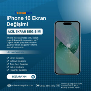 İphone 16 Ekran Değişimi