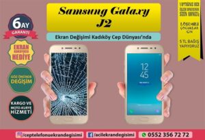 Samsung Galaxy J2 Ekran Değişimi