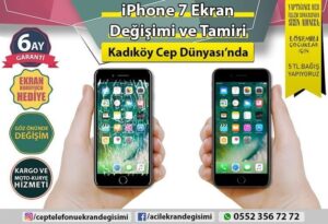 iphone 7 ekran değişimi istanbul kadıköy