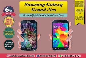 Samsung Grand Neo Ekran Değişimi