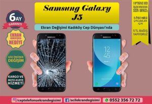 Samsung Galaxy J5 Ekran Değişimi Fiyatı