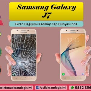 Samsung Galaxy J7 ekran değişimi