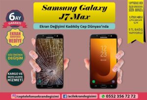 Samsung Galaxy J7 Max Ekran Değişimi